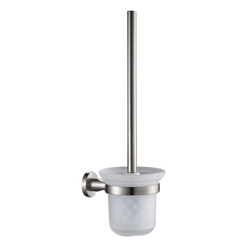 Projix Toilet Brush & Holder Brushed Nickel [203043]