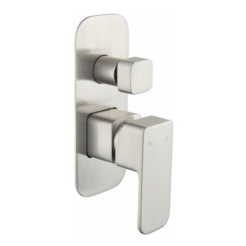 Sigma Wall Diverter Mixer Brushed Nickel [202996]