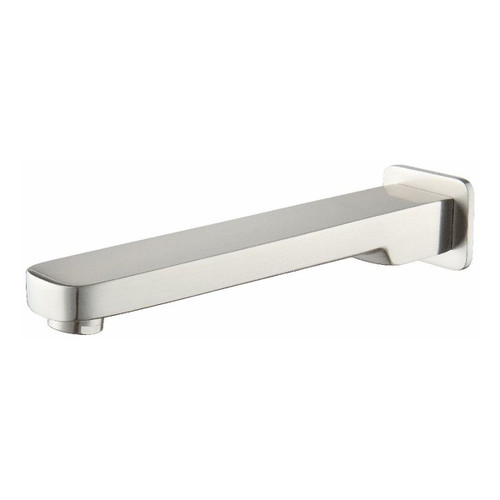 Sigma Bath or Basin Wall Spout 220mm Brushed Nickel [203000]