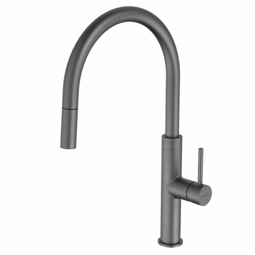 Liano II Pull Out Sink Mixer - Gunmetal [257316]