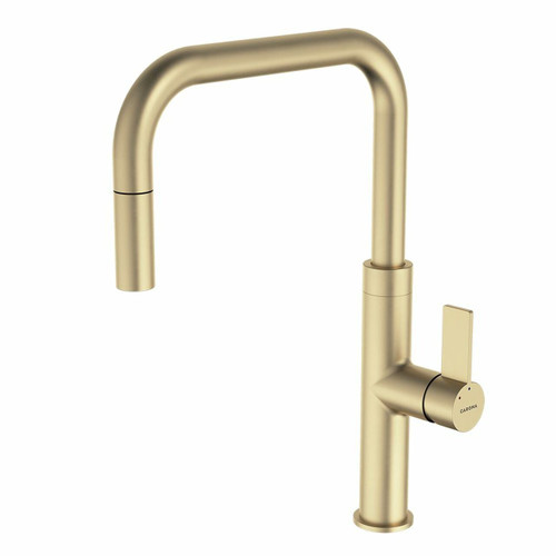 Urbane II Pull Out Sink Mixer - Brushed Brass [257328]