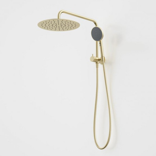 Urbane II Compact Twin Shower Brushed Brass 3Star [196144]