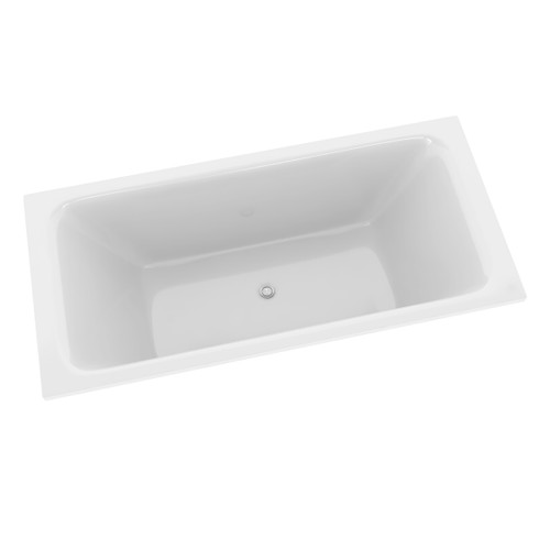 Winton Island Bath 1700mm Centre Waste White [182540]