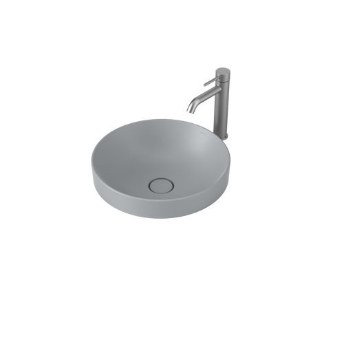 Liano II 400mm Round Inset Basin Matte Grey (Special Order) [284919]