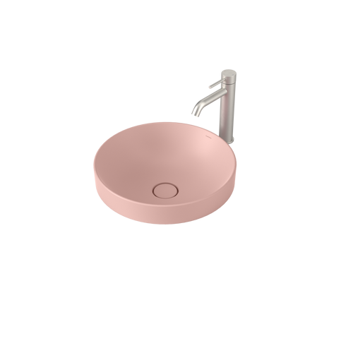 Liano II 400mm Round Inset Basin Matte Pink (Special Order) [284909]