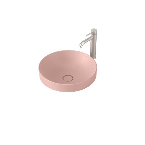 Liano II 400mm Round Inset Basin Matte Pink (Special Order) [284909]