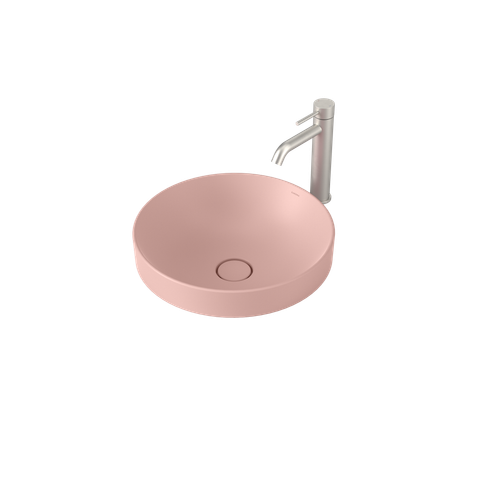 Liano II 400mm Round Inset Basin Matte Pink (Special Order) [284909]