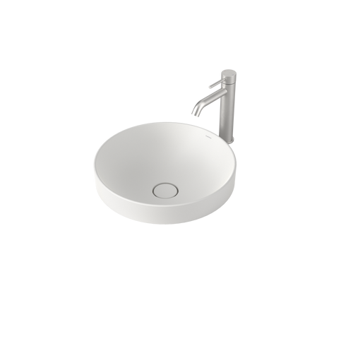 Liano II 400mm Round Inset Basin Matte White [284887]