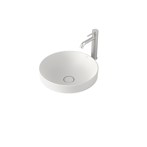 Liano II 400mm Round Inset Basin Matte White [284887]