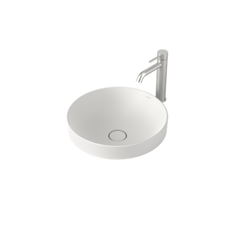 Liano II 400mm Round Inset Basin Matte White [284887]