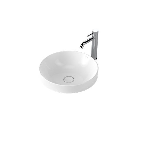 Liano II 400mm Round Inset Basin White [284888]