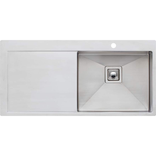 Professional Series Single Bowl Topmount Sink with Drainer 1 Tap Hole [141898]