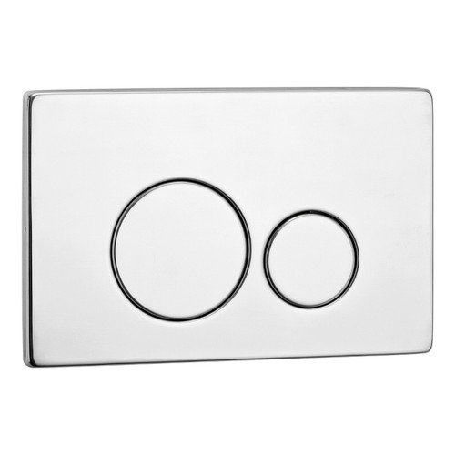Byron Button & Panel Kit Dual Flush w/Round Button Stainless Steel [133599]