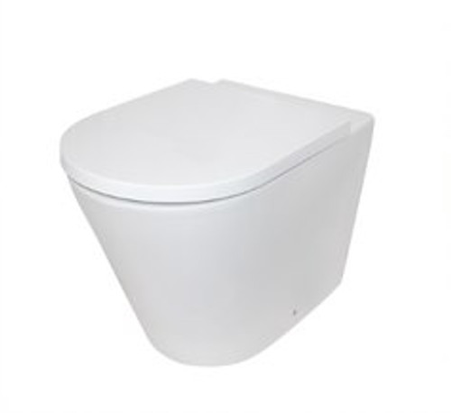 Edge II Wall Faced Pan with Standard Seat White 4Star [203148]