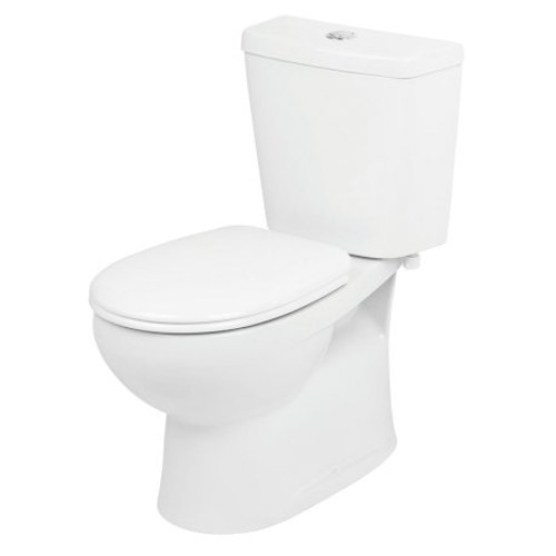 Venecia Close Coupled Toilet Suite Bottom Inlet SNV Soft Close Seat White 4Star [126810]