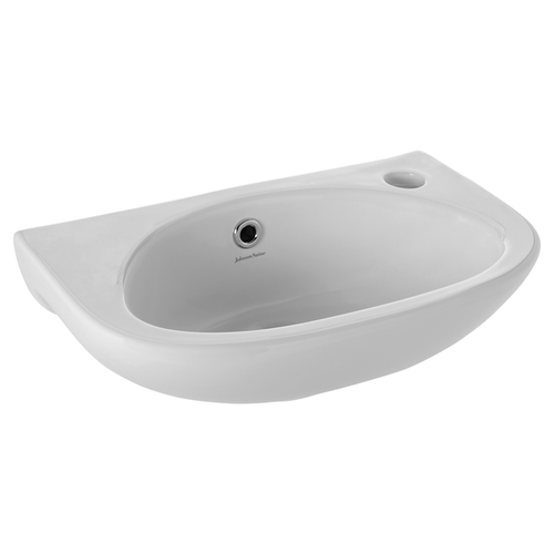 Classica Compact Wall Basin 400mm x 250mm w/Pop-Up Plug & Waste 1TH [198731]