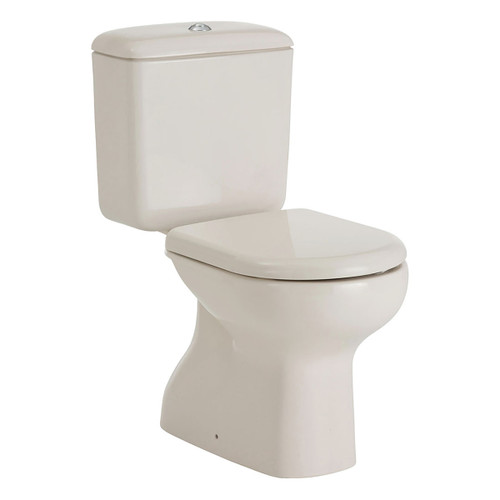 RAK Liwa Close Coupled Suite S Trap 140mm Soft Close Seat Ivory [168786]