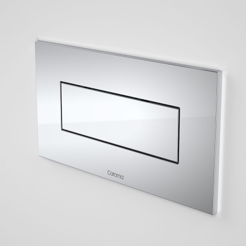 Invisi II Invisi Series II® Metal Rectangular Single Flush Plate & Buttons Chrome [140508]