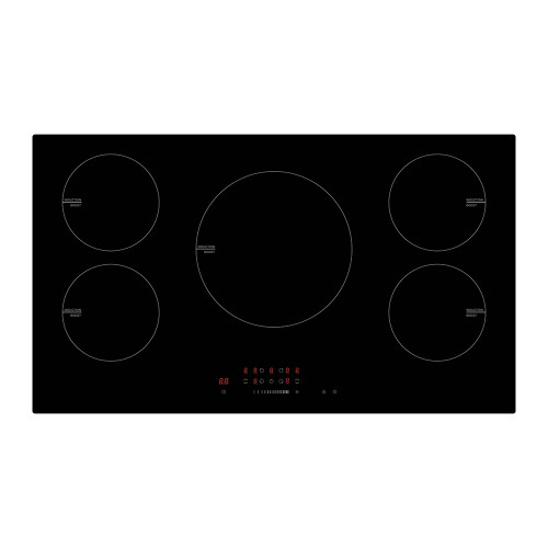 90cm 5 Zone Induction Cooktop Black [285414]