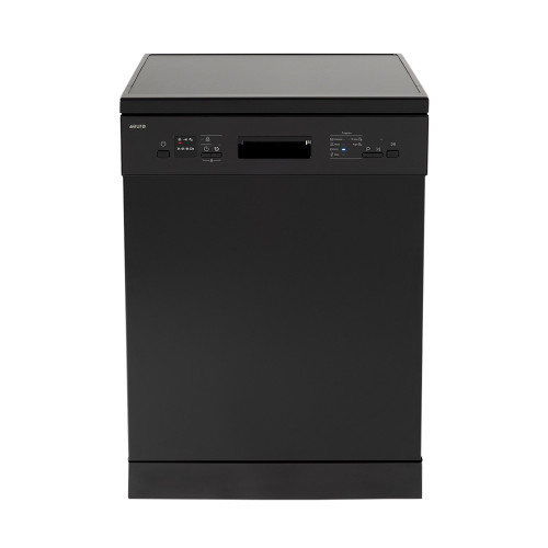 60cm Freestanding 14 Place 6 Cycle Dishwasher Black [285417]