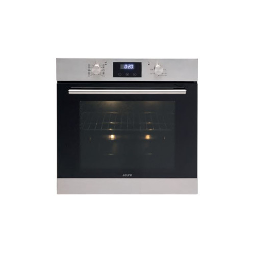 60cm Large Multifunction Oven Black/Stainless Steel [285407]