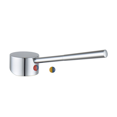 Care Handle 16deg Angled Pin Lever Suits 35mm Cartridge Chrome [181168]