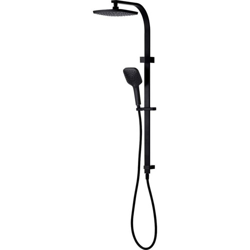 Monaco Dual Shower Set Matte Black 3Star [158915]