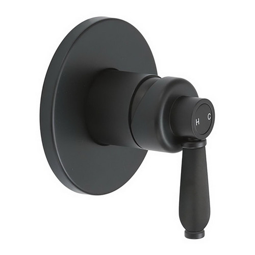 Eleanor Wall Bath/Shower Mixer Matte Black [169632]