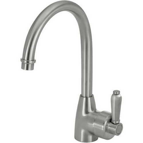 Eleanor Gooseneck Sink Mixer Brushed Nickel [169633]