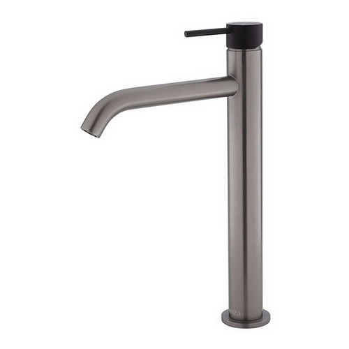 Kaya Tall Basin Mixer PVD Gun Metal with Matte Black [201736]