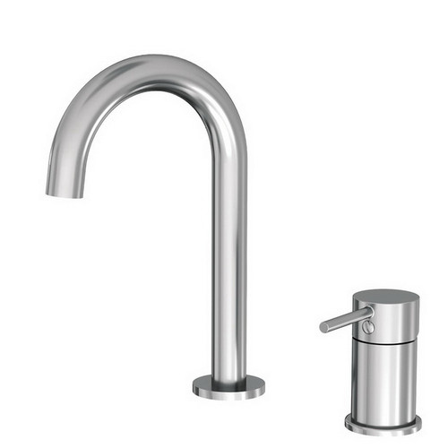 Kaya Hob Basin/Bath Mixer Set Polished Chrome [201809]