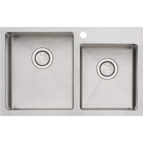 Apollo 1 & 3/4 Offset Left Hand Bowl Sink 750mm x 465mm 1TH [137808]