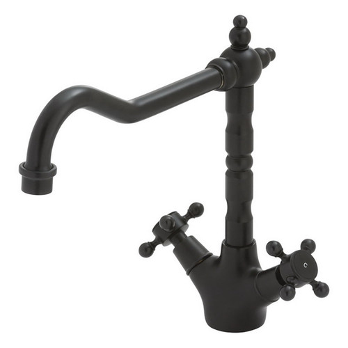 Lillian Shepherds Crook Sink Mixer Matte Black [158237]