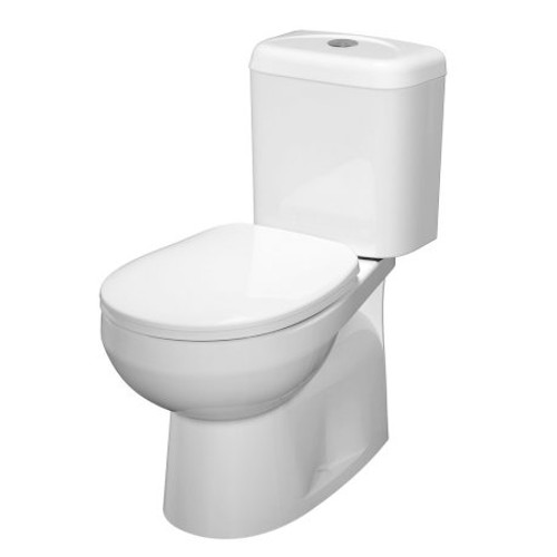 Prima II Caroma Close Coupled Suite Bottom Inlet SNV Standard Seat White 4Star [126929]