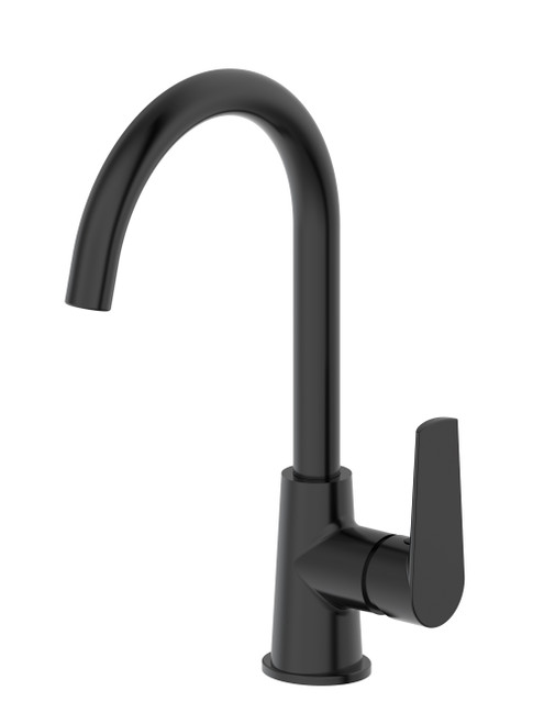 Alpha Sink Mixer 4Star Black [275300]