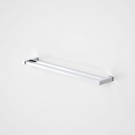 Quatro Double Towel Rail 620mm Chrome [127257]