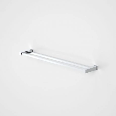 Quatro Double Towel Rail 620mm Chrome [127257]