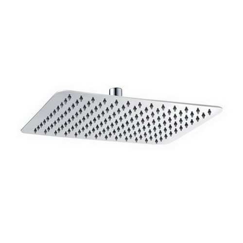 Koko Rectangular Round Edge Overhead Rain Shower Chrome [165440]