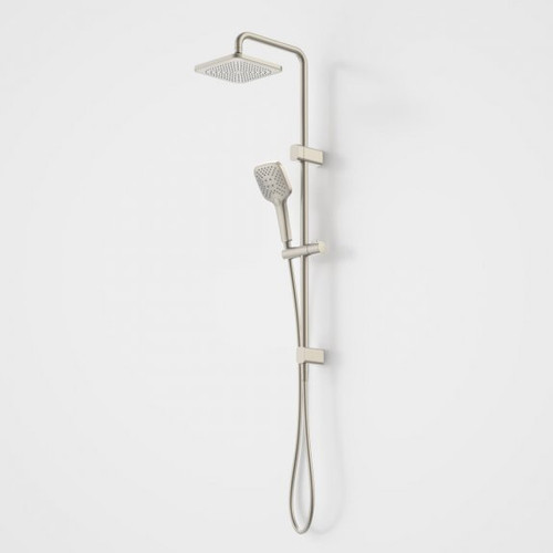 Luna System Shower on Rail w/Overhead Brushed Nickel 4Star [194568]