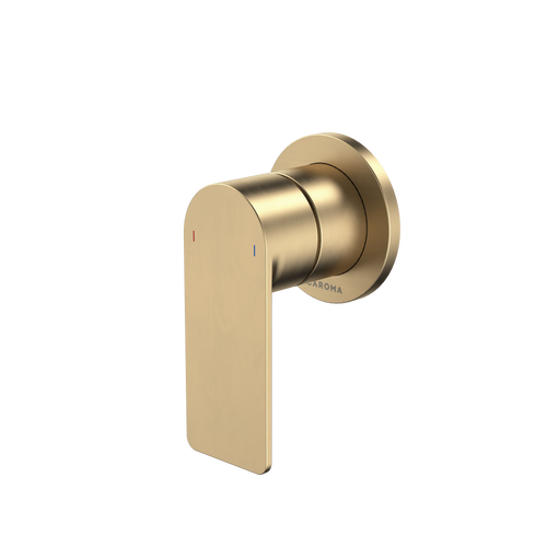 Urbane II Bath/Shower Mixer - Round Cover Plate - Brushed Brass - Sales Kit [196216]