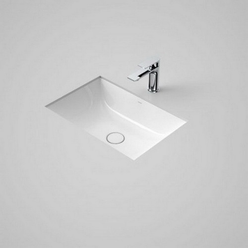 Urbane II Rectangle Under Counter Basin No Overflow White 0 Tap Holes [195984]