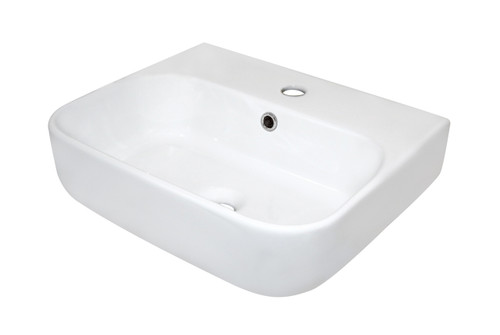 Sigma Wall Hung Basin w/Overflow 450mm x 380mm White 1TH [203078]