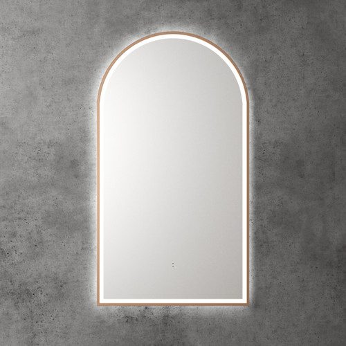 Canterbury LED Mirror Brushed Bronze Frame [273018]