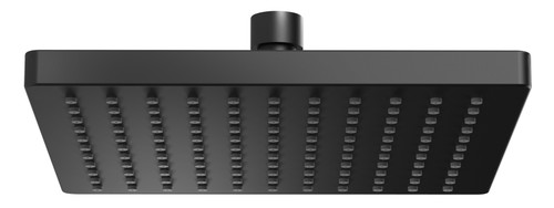 Lexi Shower Rose 200mm Square (ABS Plastic) 3Star Matte Black [129801]