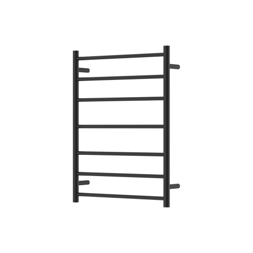 Isabella Heated Towel Rail Matte Black 7 Bars 600 x 800 x 122mm [285266]