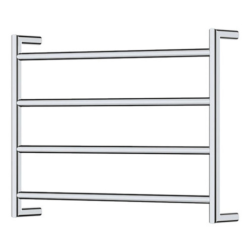 Kaya Round Heated Towel Chrome 4 Bars 600 x 450 x 100mm [285290]