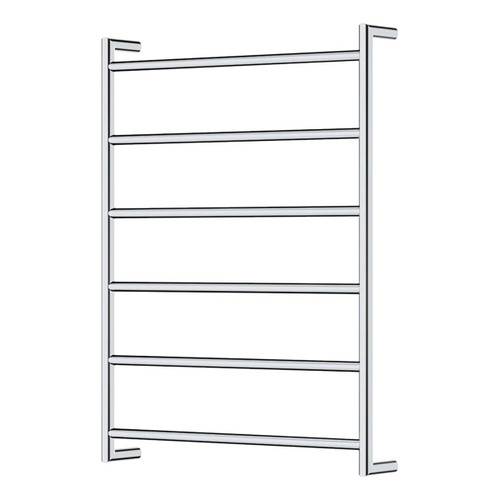 Kaya Round Heated Towel Chrome 6 Bars 600 x 800 x 100mm [285274]