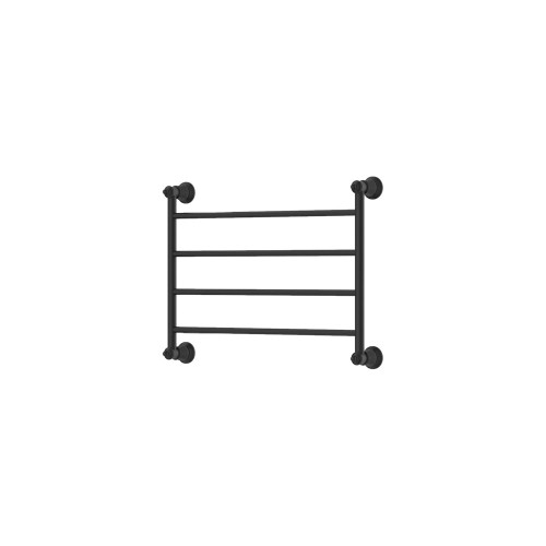 Lillian Heated Towel Rail Matte Black 4 Bars 600 x 458 x 95mm [285279]