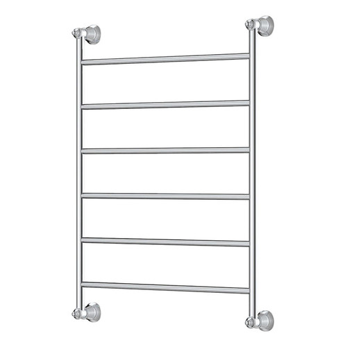 Lillian Heated Towel Rail Chrome 6 Bars 600 x 808 x 95mm [285265]