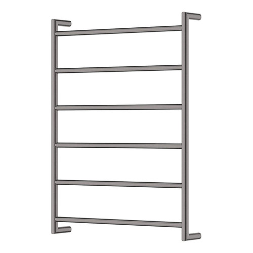 Kaya Round Heated Towel Gun Metal 6 Bars 600 x 800 x 100mm [285256]
